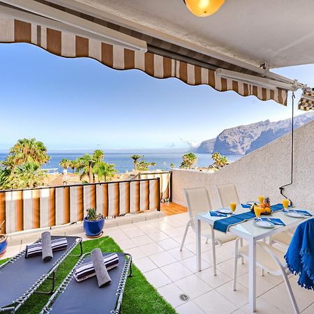 Sea View Apartment Deja Blue - Los Gigantes 圣地亚哥港 外观 照片