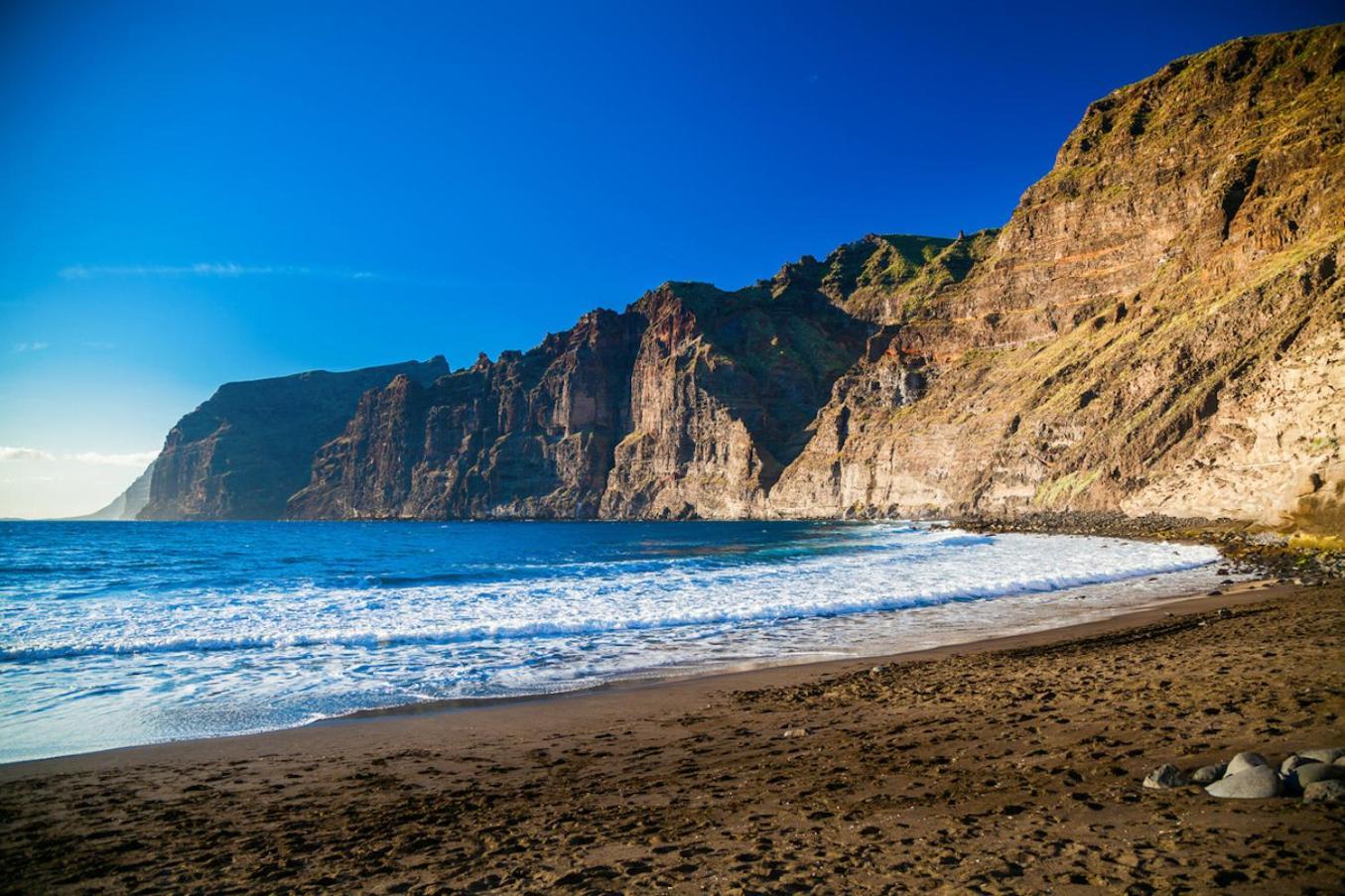 Sea View Apartment Deja Blue - Los Gigantes 圣地亚哥港 外观 照片