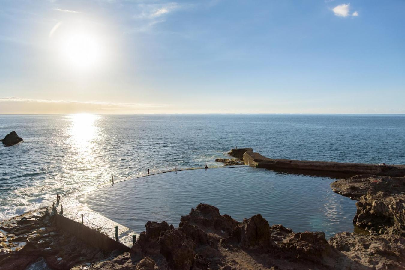 Sea View Apartment Deja Blue - Los Gigantes 圣地亚哥港 外观 照片