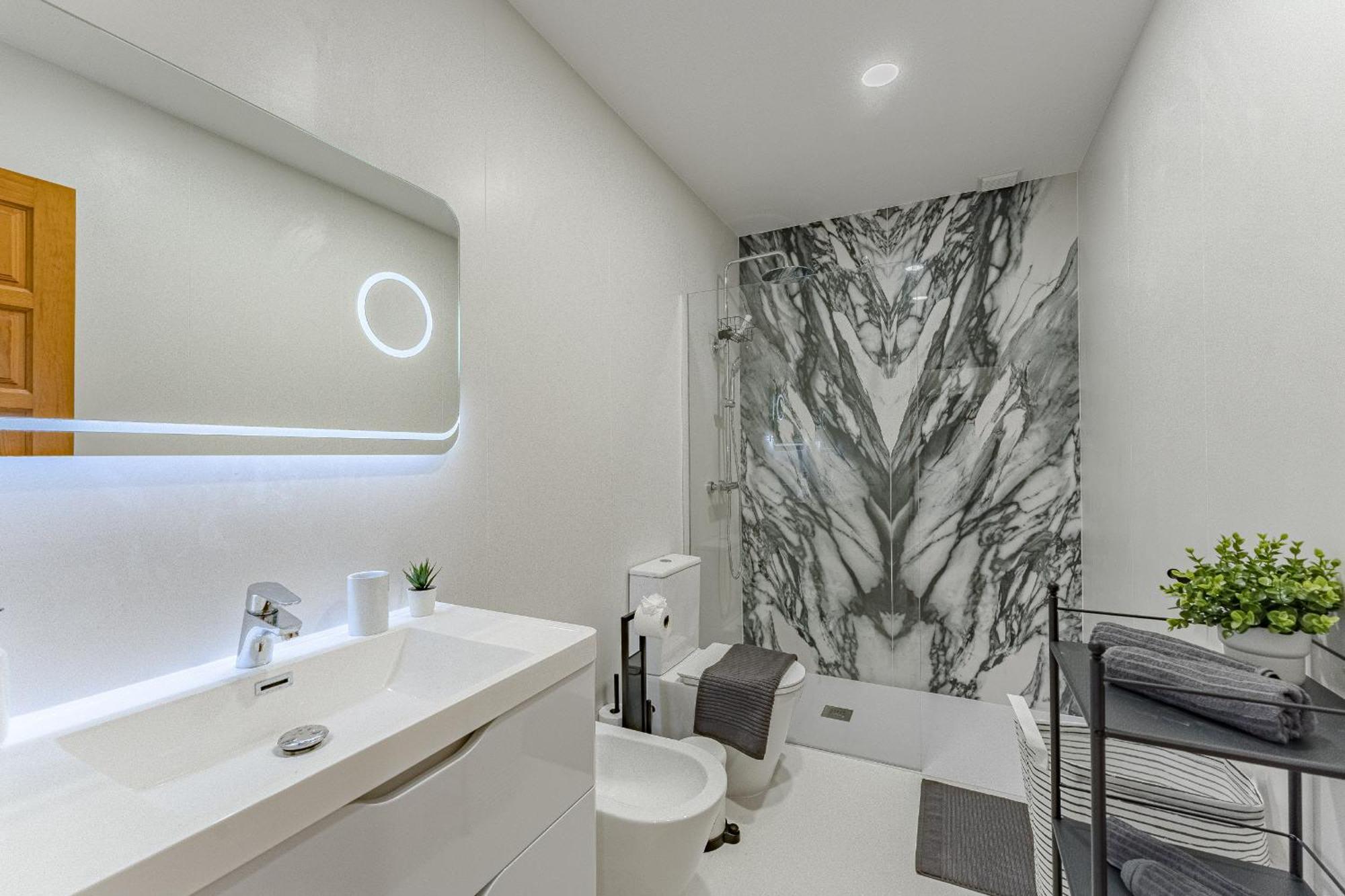 Sea View Apartment Deja Blue - Los Gigantes 圣地亚哥港 外观 照片