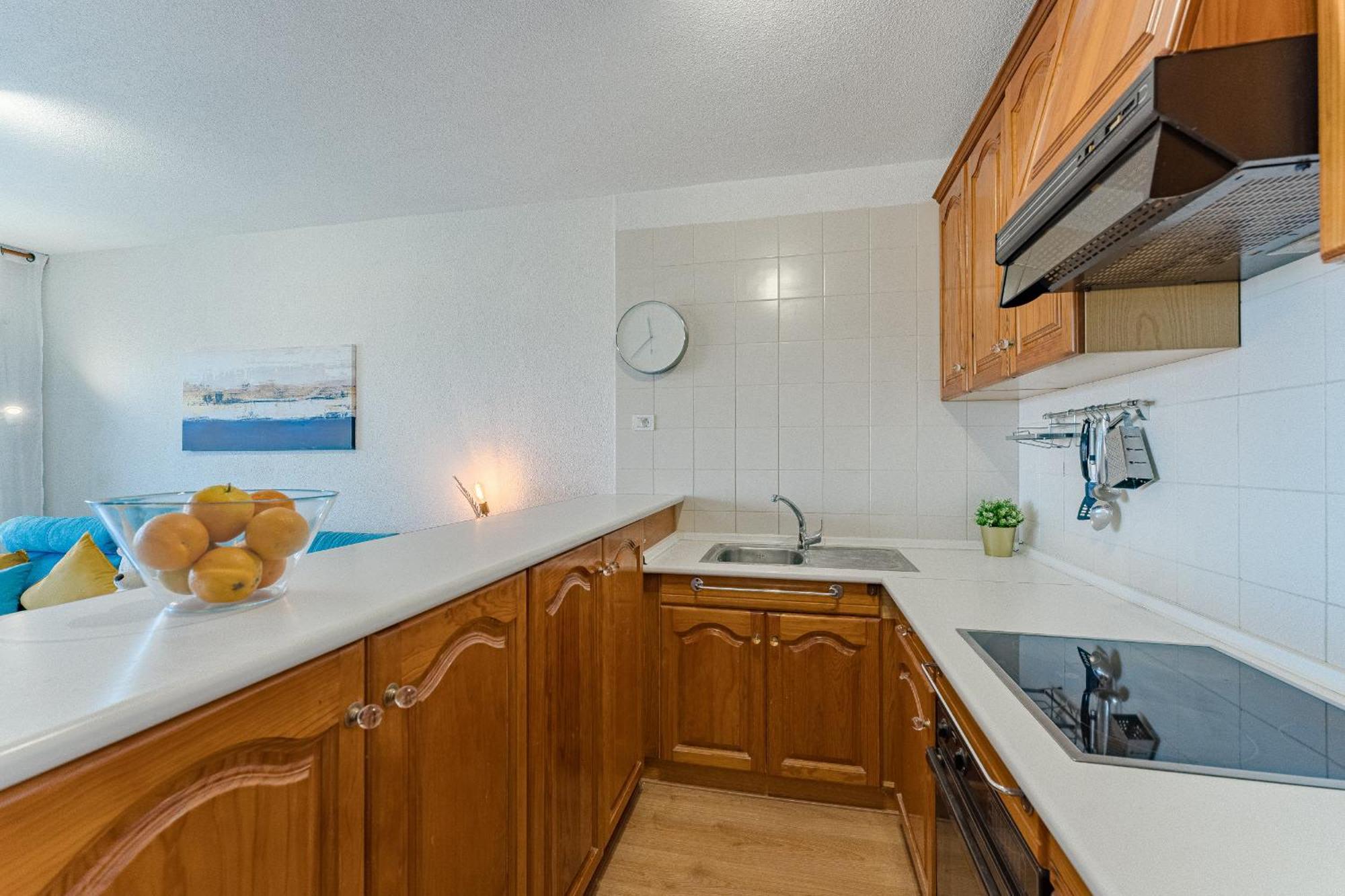 Sea View Apartment Deja Blue - Los Gigantes 圣地亚哥港 外观 照片